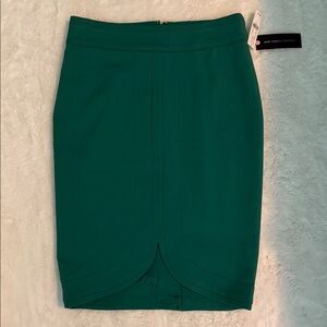 Elegant Green Pencil Skirt